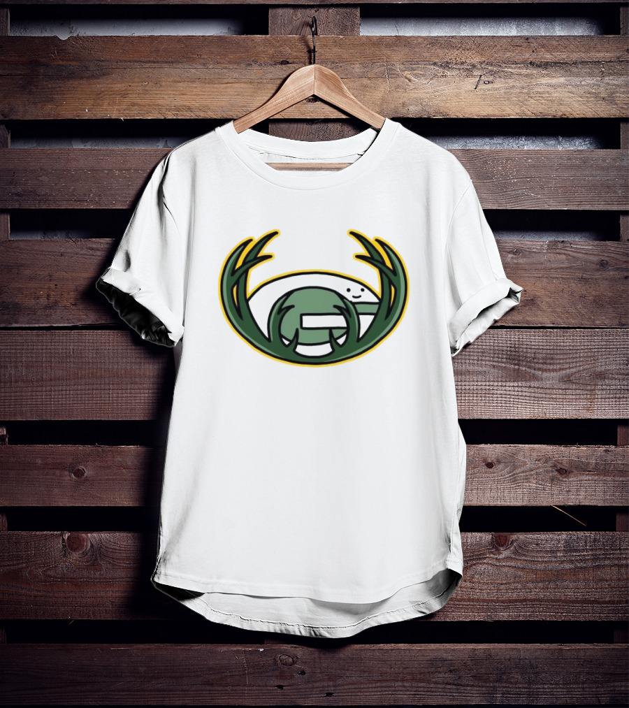 NFL Packers Brewers Logo Mashup Combine T-Shirt