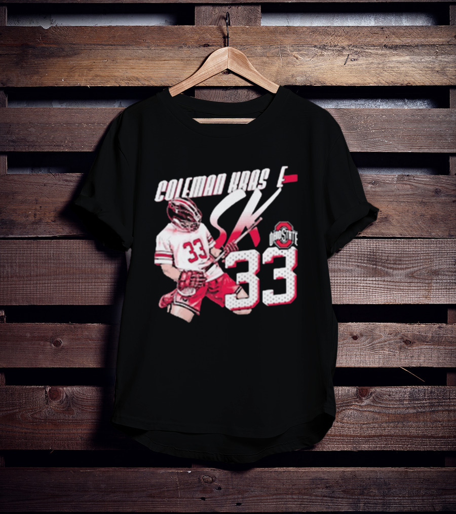 Coleman Kraske Ohio State #33 SKI T-Shirt