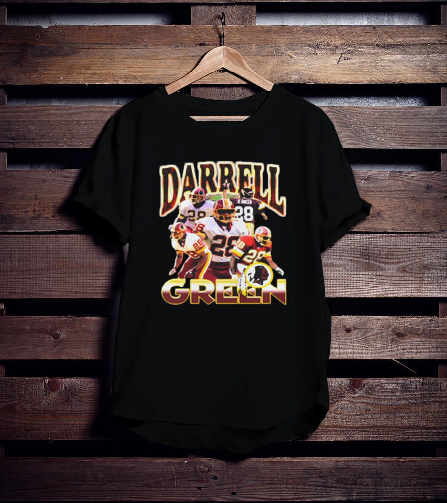 Darrell Green Washington Commanders 28 NFL Legend T-Shirt