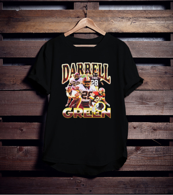 Darrell Green Washington Commanders 28 NFL Legend T-Shirt