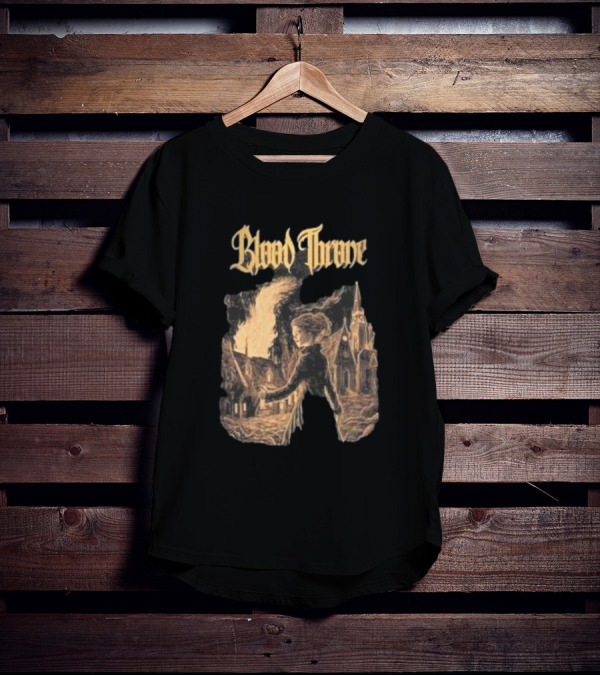Blood Throne Arsonist Witch By Down Right Merch T-Shirt