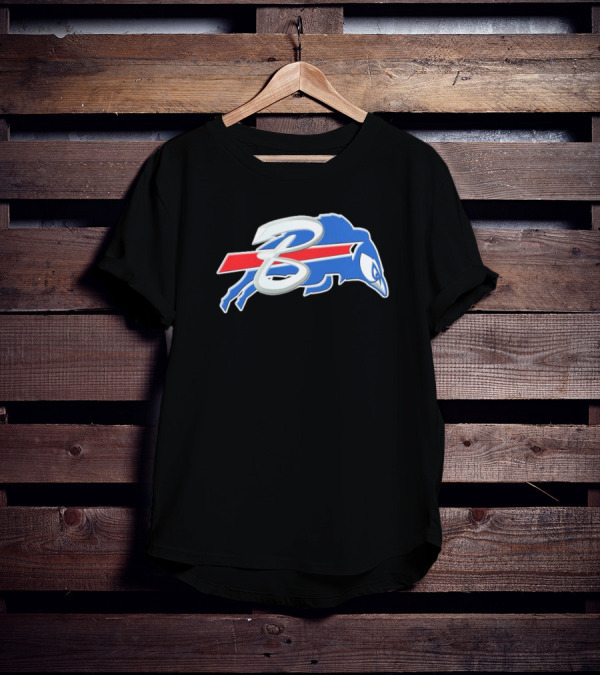 Buffalo Bills X Toronto Blue Jays Logo Mash NFL X MLB T-Shirt