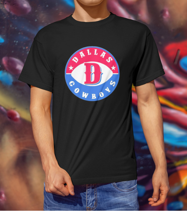 NFL X MLB Dallas Cowboys Texas Rangers Mashup T-Shirt