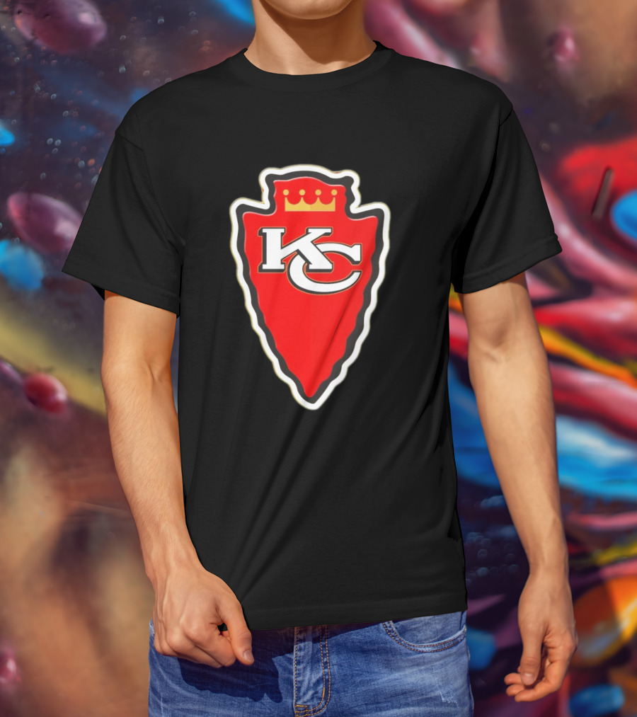 NFL Kansas City Chiefs X MLB Kansas City Royals Mashup T-Shirt