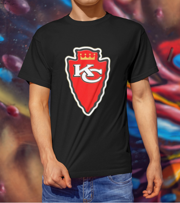 NFL Kansas City Chiefs X MLB Kansas City Royals Mashup T-Shirt