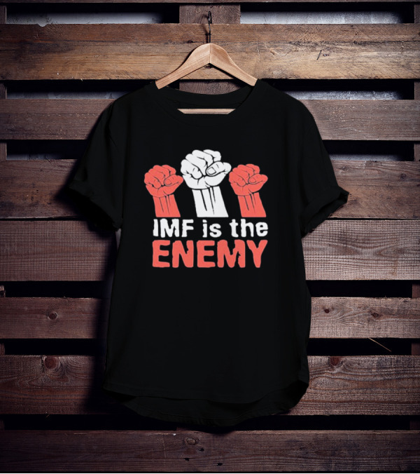 Cyprian Is Nyakundi IMF Is The Enemy Raised Fists Iconic Protest T-Shirt