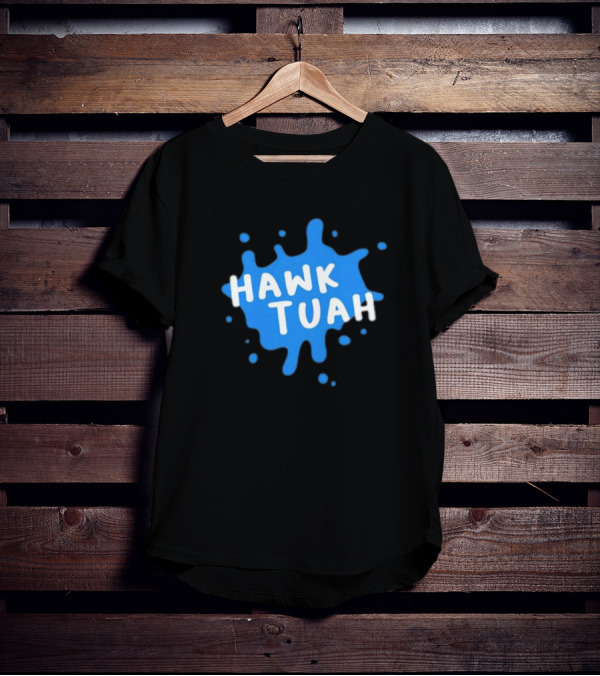 Hawk Tuah Donut Operator Silly Geese Splatter T-Shirt
