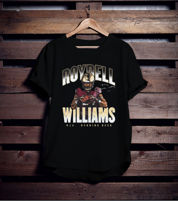 Roydell Williams #24 Running Back Vintage Football T-Shirt