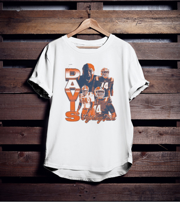 Davis Illinois Fighting Illini Week 6 74 14 T-Shirt
