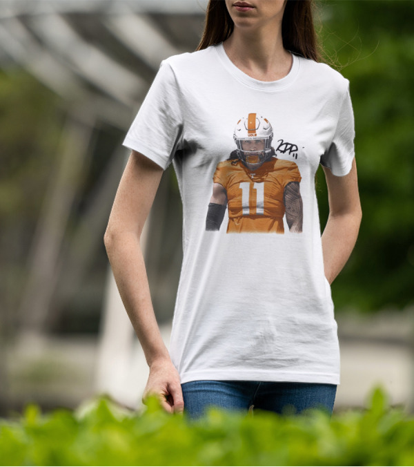 Keenan Pili Tennessee Vols NCAA Football Number 11 T-Shirt