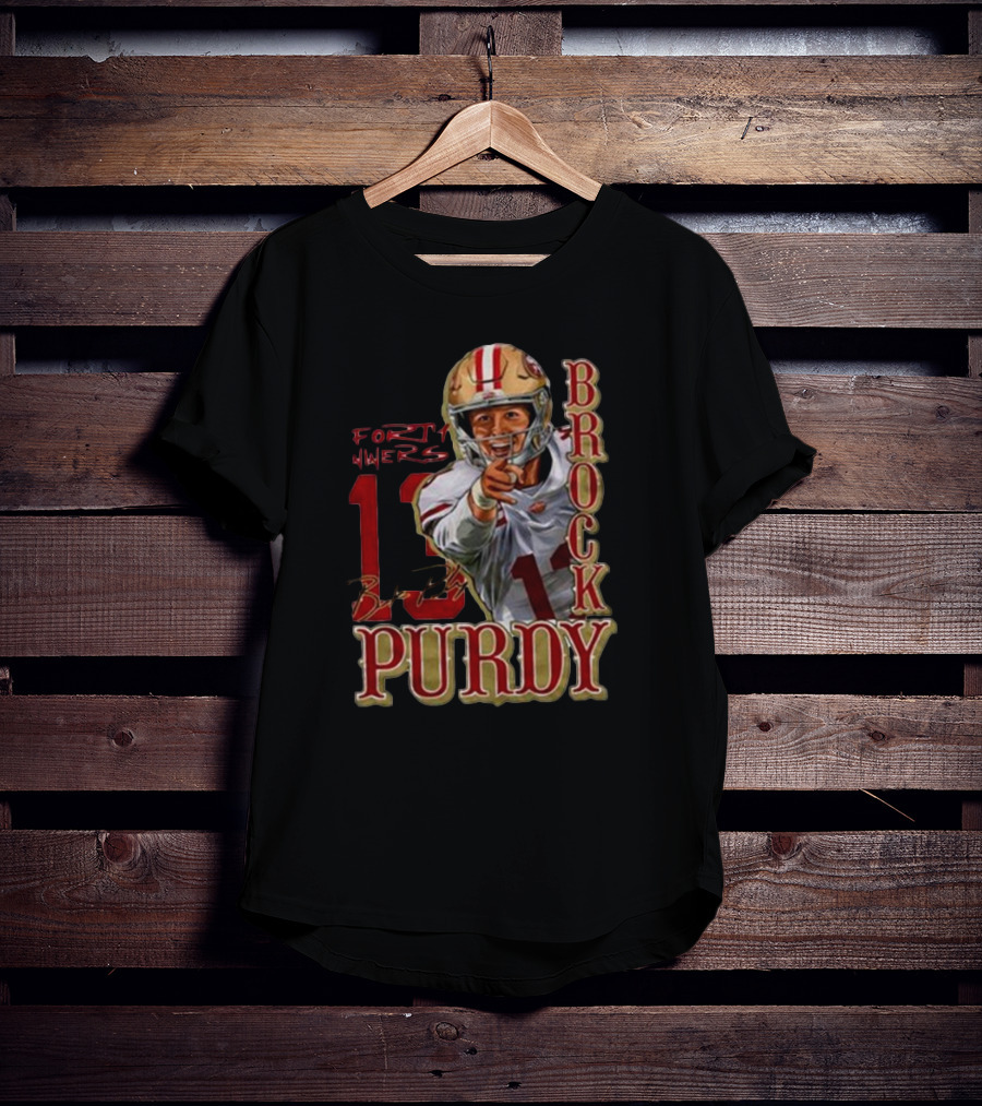 Brock Purdy 13 San Francisco 49ers Signature T-Shirt