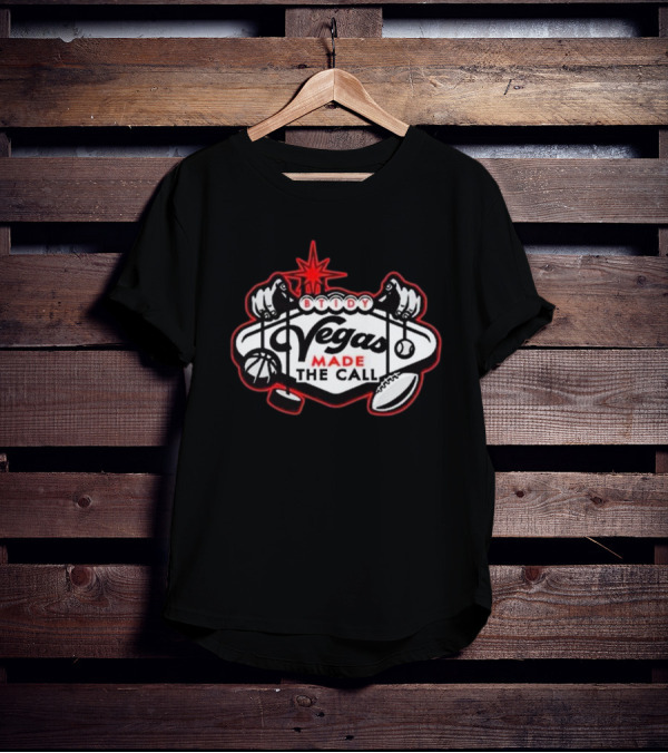 Btidy Vegas Made The Call Sports Iconic T-Shirt