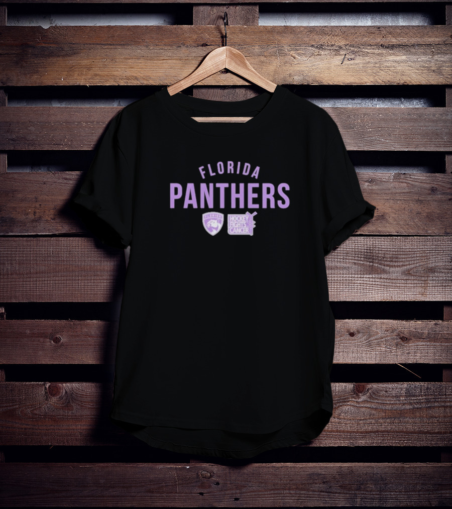 Florida Panthers Hockey Fights Cancer Richmond Resilient T-Shirt