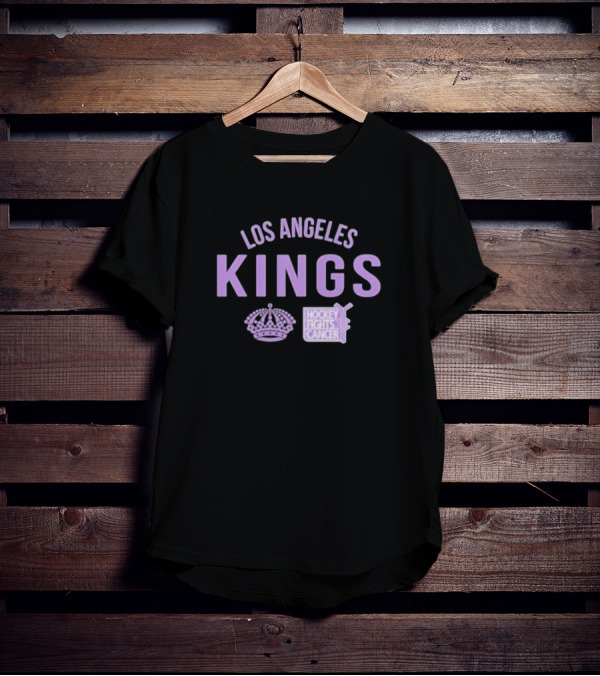 Los Angeles Kings Hockey Fights Cancer Richmond Resilient T-Shirt