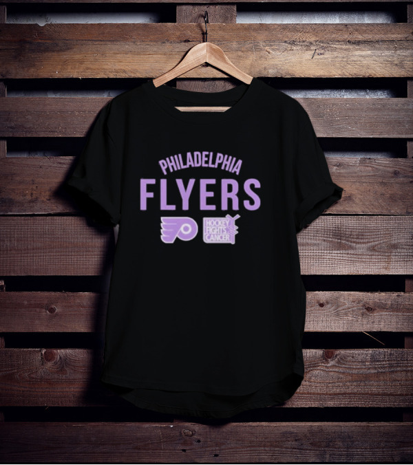 Philadelphia Flyers Hockey Fights Cancer Richmond Resilient T-Shirt