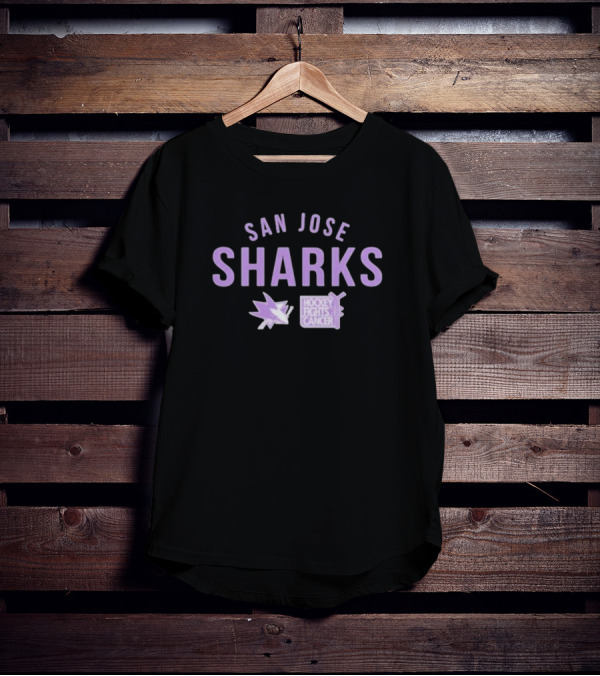 San Jose Sharks Hockey Fights Cancer T-Shirt