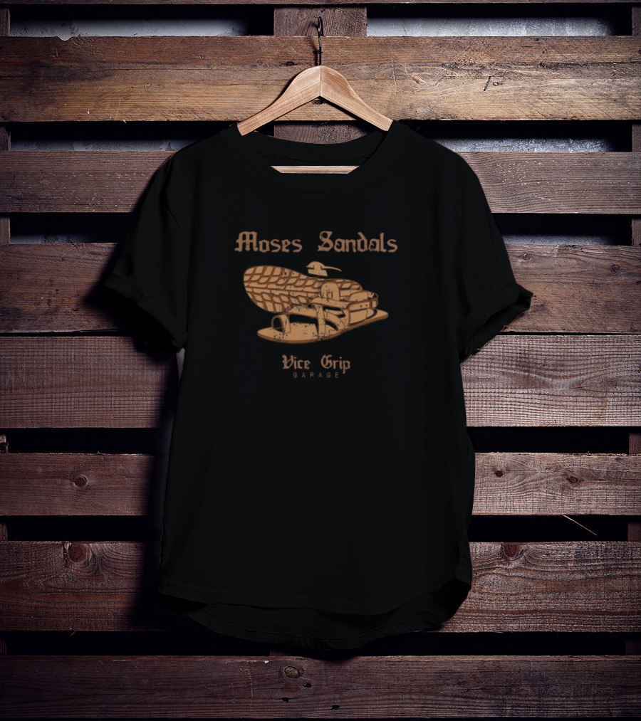 Vice Grip Garage Moses Sandals Skeleton T-Shirt
