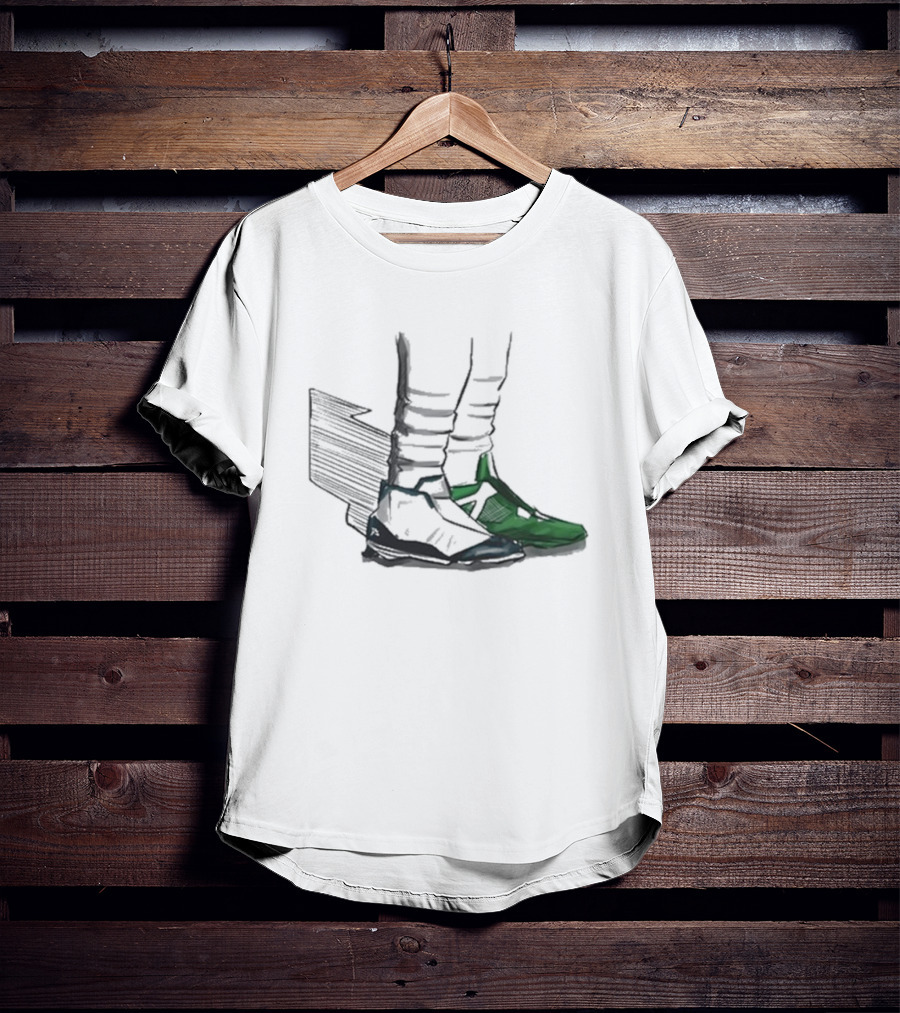 Dhwani Shoe Game FlyEaglesFly Sneakers T-Shirt