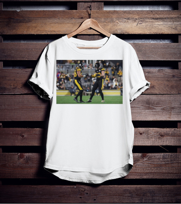 Pittsburgh Steelers T.J. Watt And Alex Highsmith Defensive Edge Duo Dominance T-Shirt