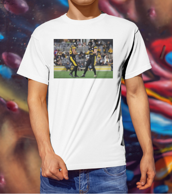 Pittsburgh Steelers T.J. Watt And Alex Highsmith Defensive Edge Duo Dominance T-Shirt