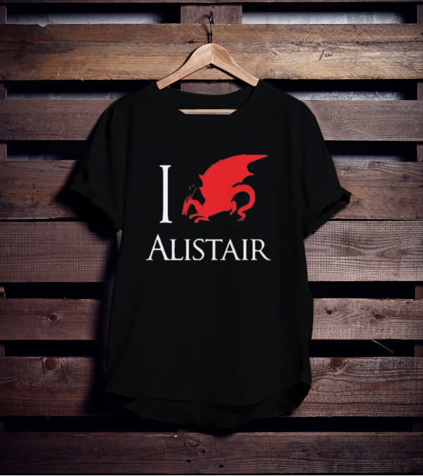 Blondenerd I Alistair Dragon T-Shirt