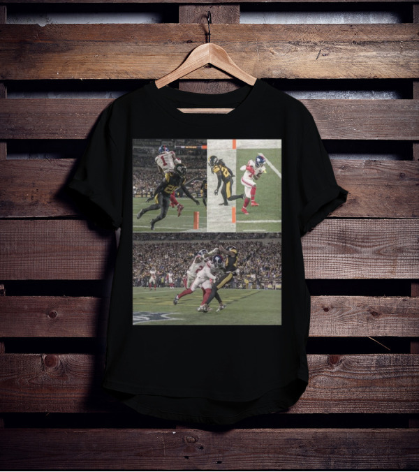 Malik Nabers George Pickens Both Close Scoring Touchdowns Football Moments T-Shirt