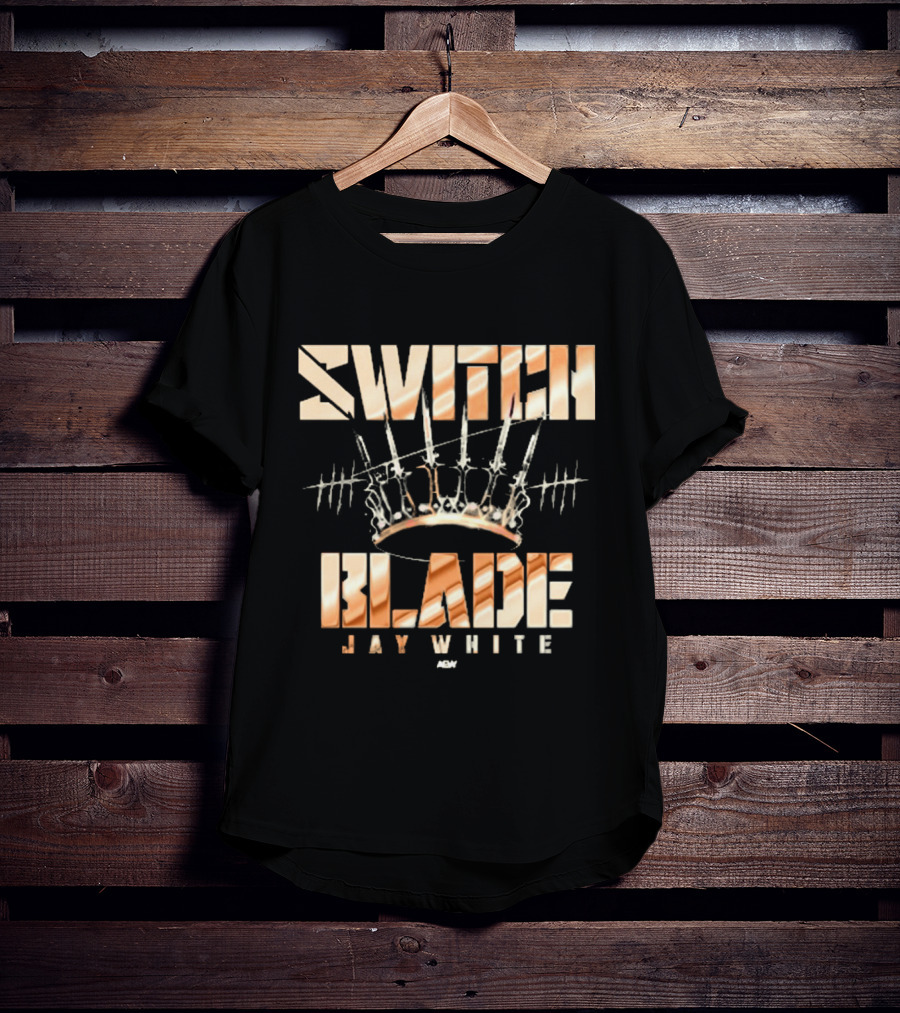 Switchblade Jay White AEW King Me T-Shirt