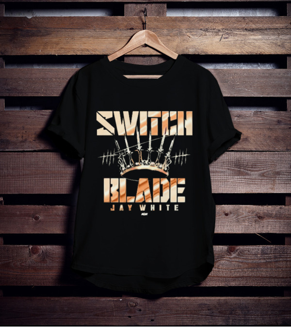 Switchblade Jay White AEW King Me T-Shirt