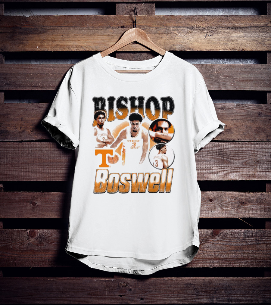 Bishop Boswell Tennessee Vols Basketball Retro 90s T-Shirt
