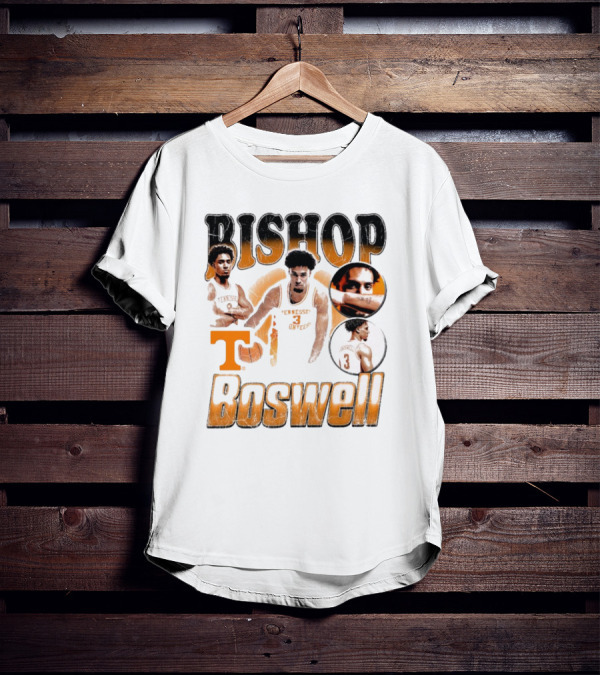 Bishop Boswell Tennessee Vols Basketball Retro 90s T-Shirt