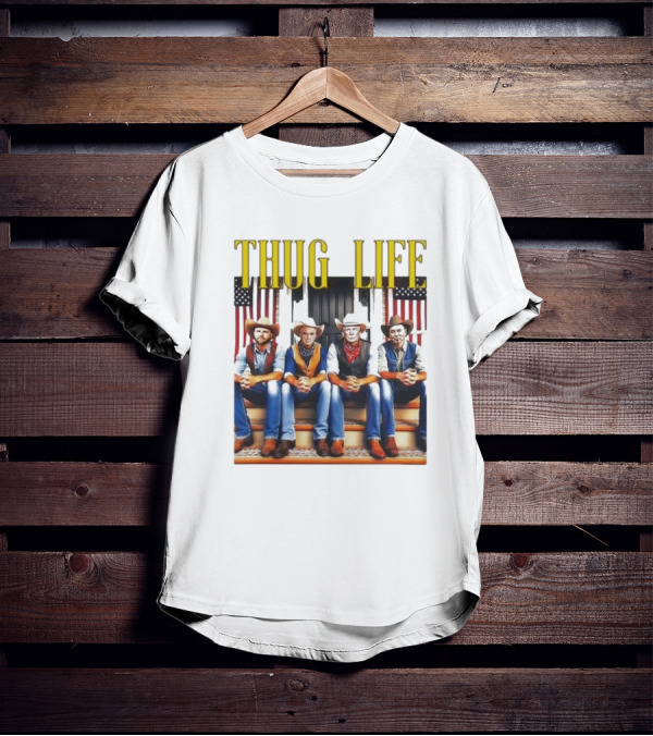 Thug Life Team Cowboys USA T-Shirt