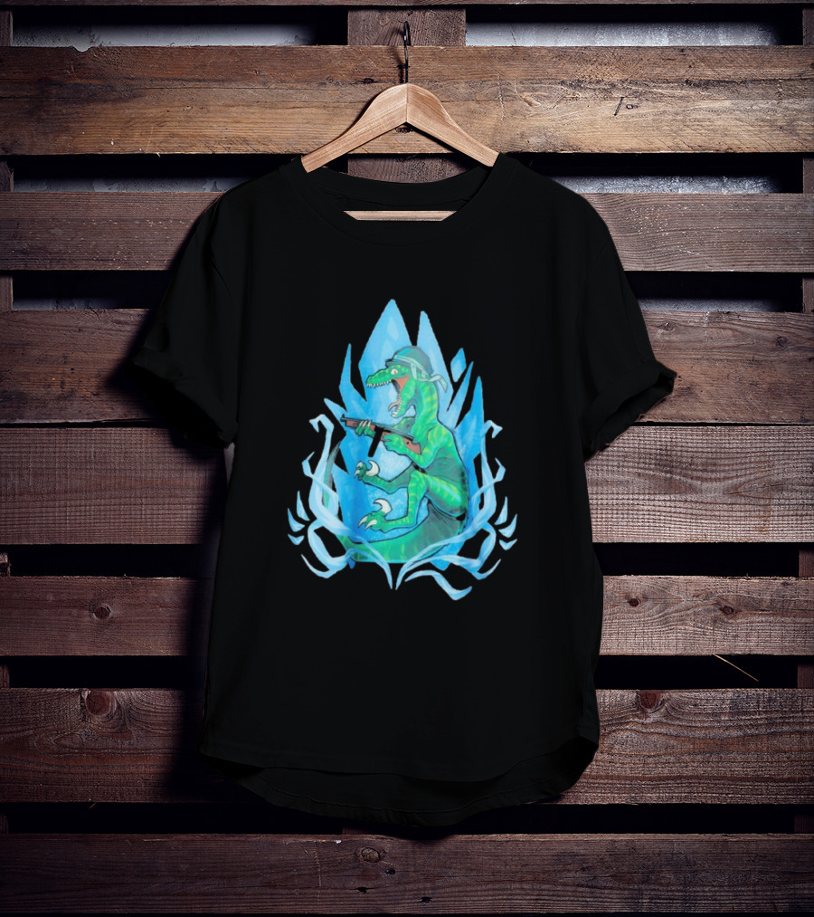 RubixRaptor Saberspark With Raptor And Maritime Horrors T-Shirt