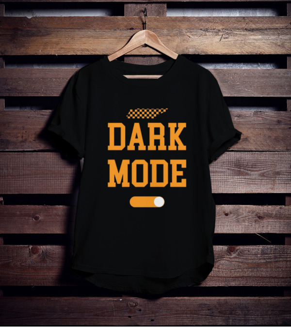 Tennessee Vols Dark Mode On Knoxtalgia Checkerboard T-Shirt