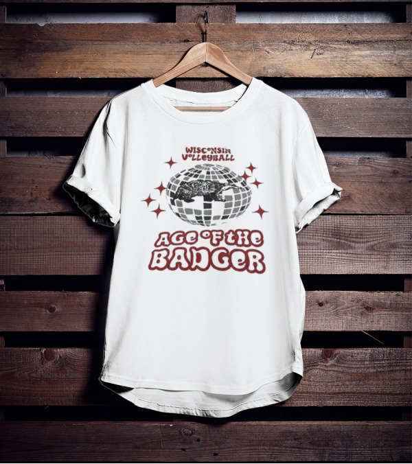 Wisconsin Volleyball Age Of The Badger T-Shirt