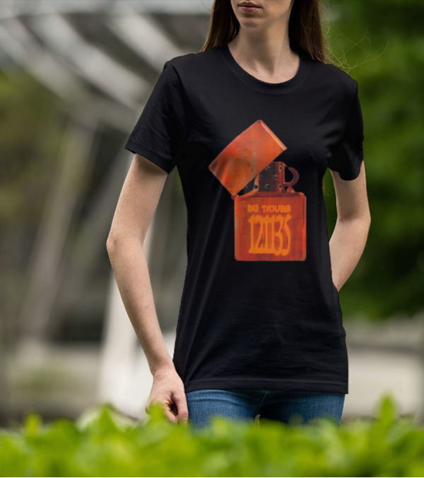 Big Trouble 12113 Survival Mode Dark Grey T-Shirt