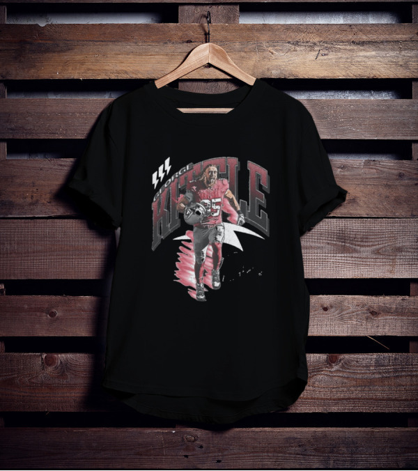 George Kittle San Francisco 49ers Football Retro 85 Signature T-Shirt