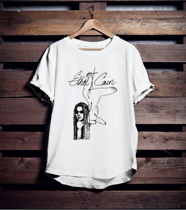 Ethel Cain Inbred Reissue Art Sketch T-Shirt