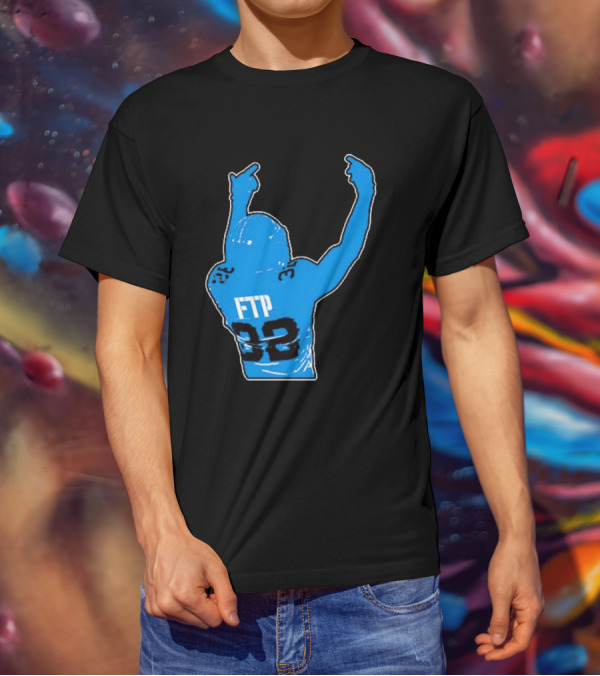 FTP 32 Brian Branch Detroit Lions NFL Sports T-Shirt