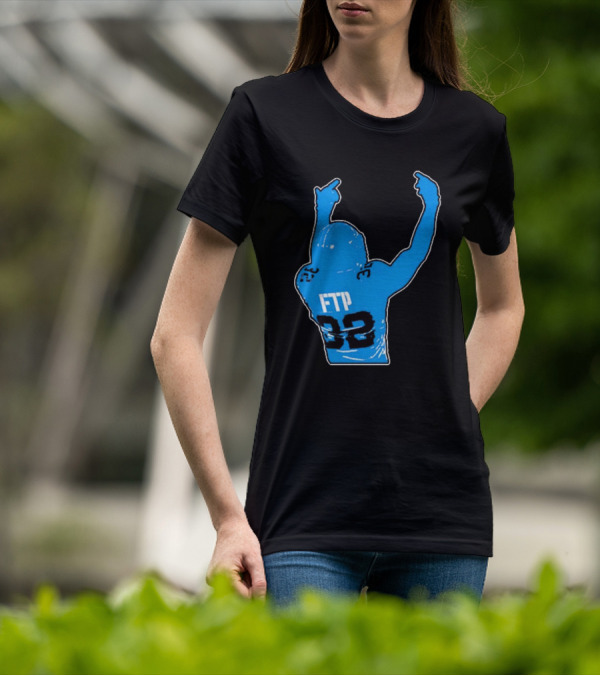 FTP 32 Brian Branch Detroit Lions NFL Sports T-Shirt