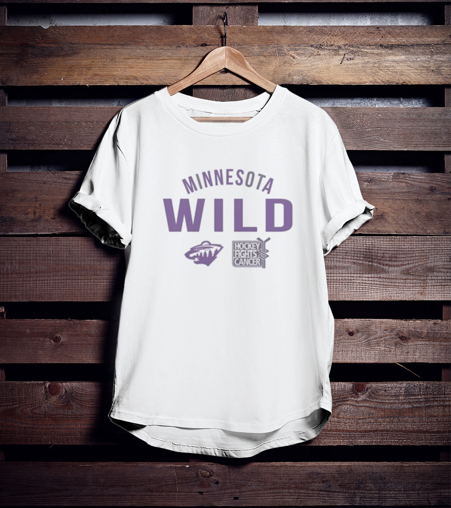 Minnesota Wild Levelwear Women’s Hockey Fights Cancer Maddox Resilient T-Shirt