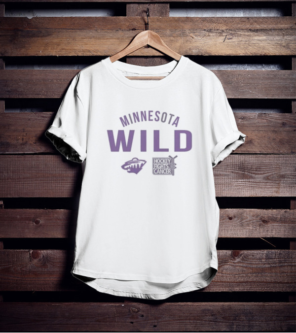 Minnesota Wild Levelwear Women’s Hockey Fights Cancer Maddox Resilient T-Shirt