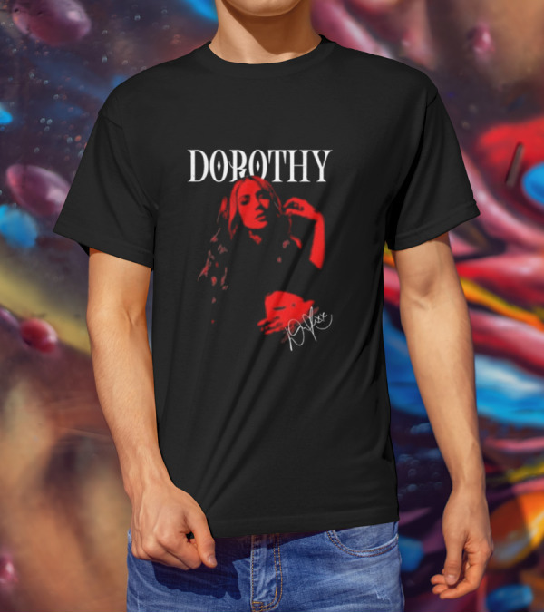 Dorothy Red Portrait Signature T-Shirt