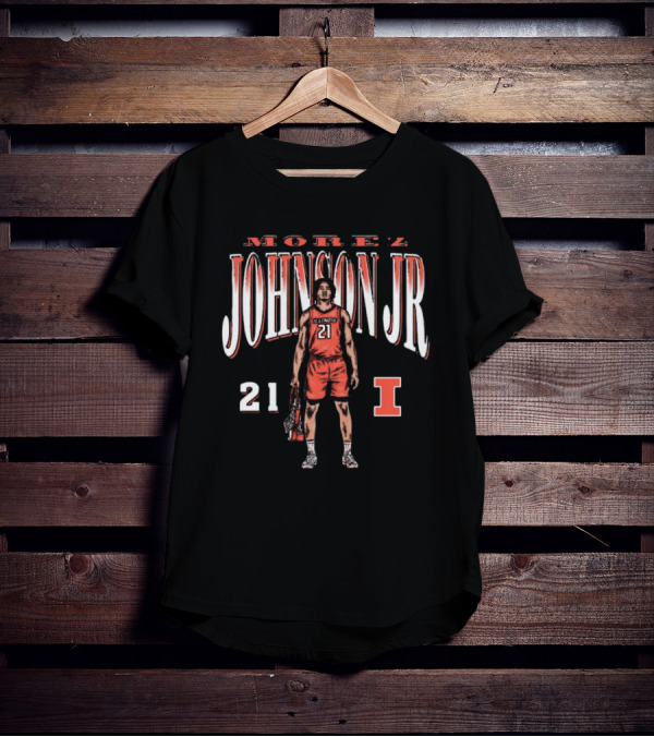 Morez Johnson Jr Illinois 21 Fighting Illini Basketball Classics T-Shirt