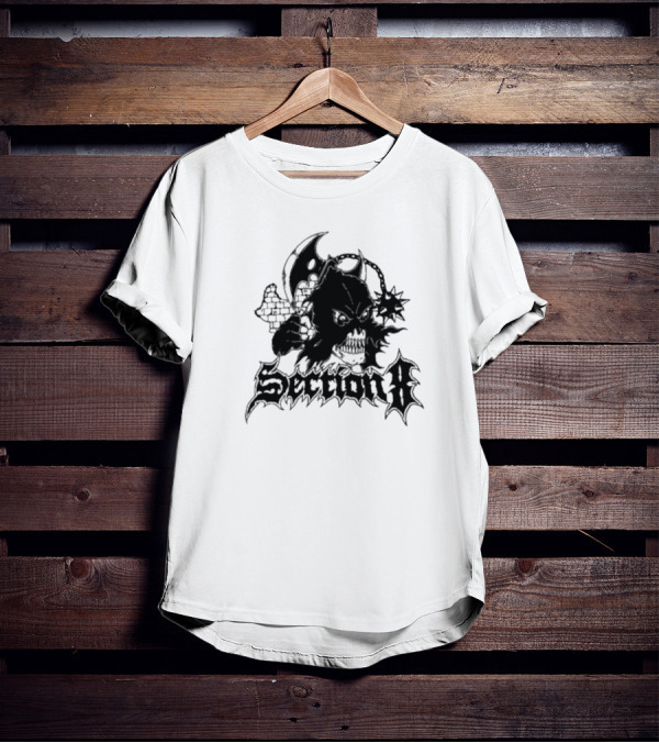 Section8la Store Executor Gothic Warrior T-Shirt