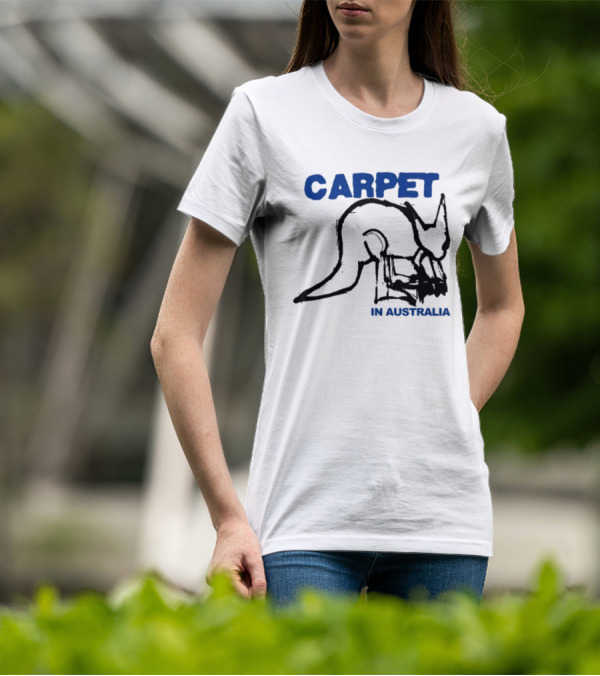 CARPET Kangaroo Sketch In Australia T-Shirt