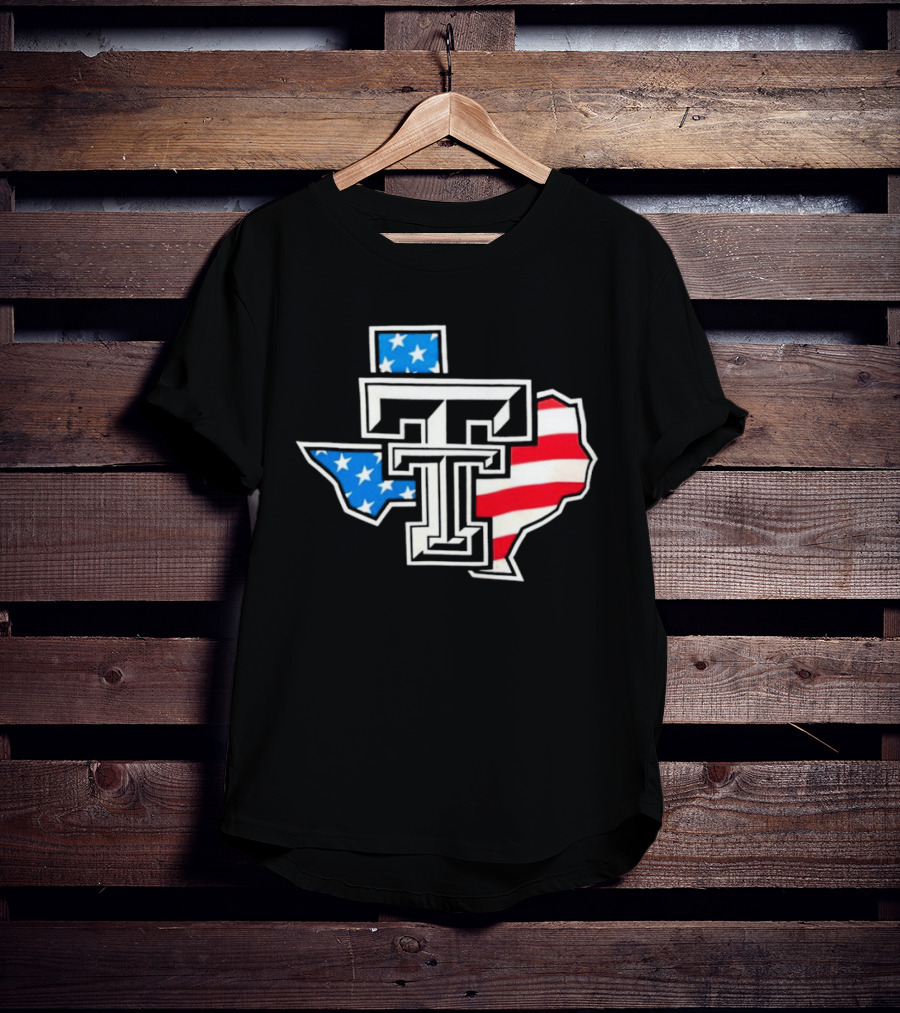 Texas Tech Red Raiders Texas America Celebrate Donation T-Shirt