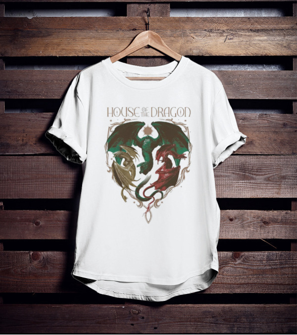 HOUSE OF THE DRAGON SYRAX CARAXES VHAGAR T-Shirt