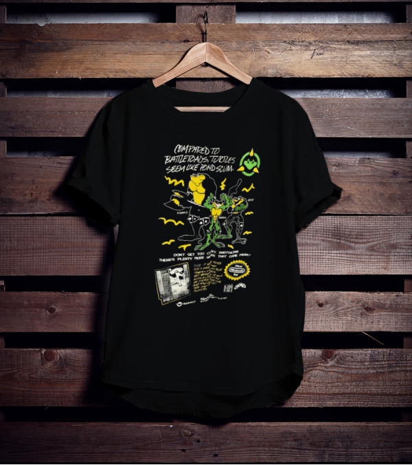 Compared To Battletoads Turtles Seem Like Pond Scum Press Play To Start Nintendo Entertainment System Ultra Game Players T-Shirt