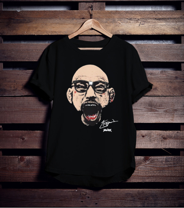 Full Violence Jean Silva Big Face Signature Bold Scream T-Shirt
