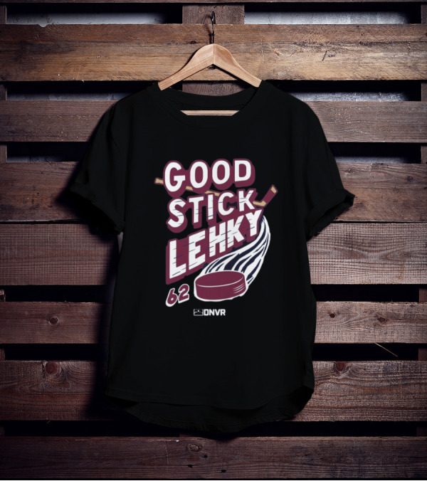 DNVR Good Stick Lehky 62 Hockey Puck And Stick T-Shirt